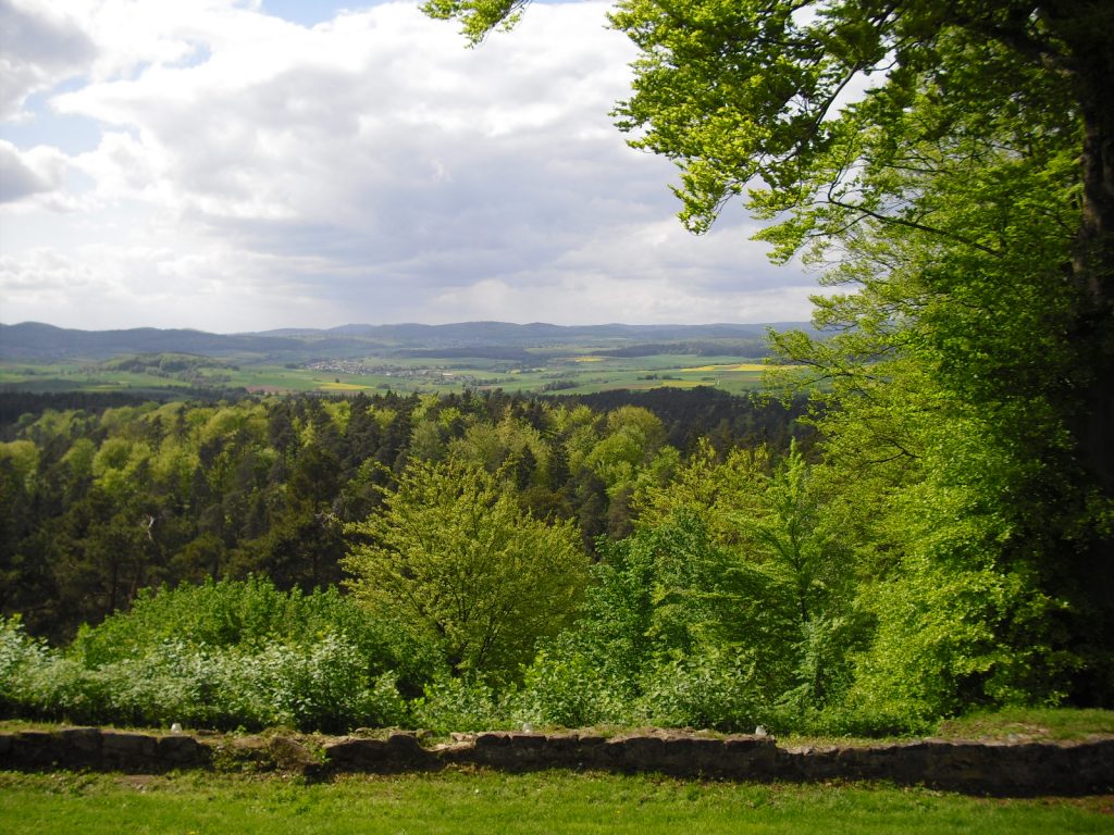 Christenberg Aussicht nach Westen