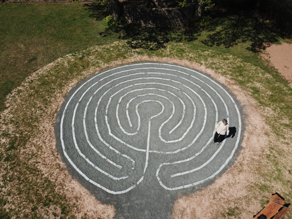 Labyrinth auf dem Christenberg